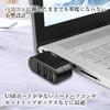 Remarks Japan USB Hub 3 Ports Rotatable L Shape Direct Plug Combo Hub High Speed Hub Lightweight Compact Portable Laptop Rotatable USB3.0 USB2.0
