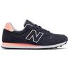 New Balance Nb 373 Trendy Versatile Fabric Low-Top Marathon Running Shoes Women Sneaker Navy-Blue WL373GN