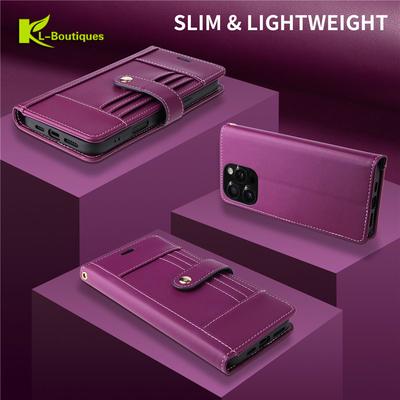 Flippfodral i läder för Samsung Galaxy S22 Ultra S21 Plus S20 FE 5G 4G Flip Cover Telefonfodral All-inclusive Business