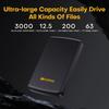 KODAK P150 500GB/1TB 2.5'' Portable External HDD USB 3.0 5Gbps Gaming Storage Disk Compatible for Laptop & Desktop
