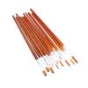 Professional Fine Detail Artist Brushes Set Flat and Pointed Head Premium Paint Brushes for Canvas Watercolor Art Drawing
