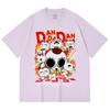 230 Gsm 100% Cotton Dandadan V12 Turbo Granny Print Unisex Heavy Cotton T Shirt