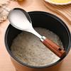 2 Piece Heat-resistant Stainless Steel Rice Spoon Anti-Stick Cooking Spoon Rice Shovel  Restaurant
