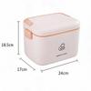 Removable Tray Medicine Storage Box Thickened Pp Family Emergency Medicine Case  Home Use