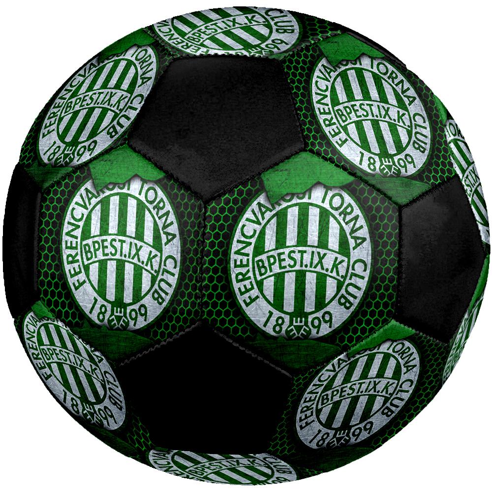 SIZE 5 Ferencvárosi TC Soccer Ball Colorful All Ages Machine Stitched PVC Competition Ready Durable High-Bounce