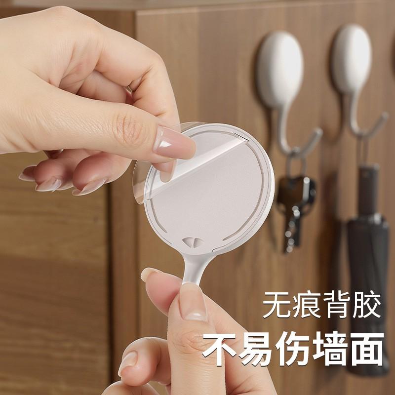 Heavy Duty Adhesive Hook Kitchen Bathroom Door Back Wall Mount No Drill Small Hanging 20-30kg Load