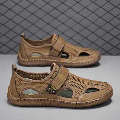 Mode CYYTL Herren Sandalen Handgefertigte Qualitätsschuhe Sommer Atmungsaktiv Lässig Outdoor Wandern Mode Luxus Designer Sportsneaker Tennis
