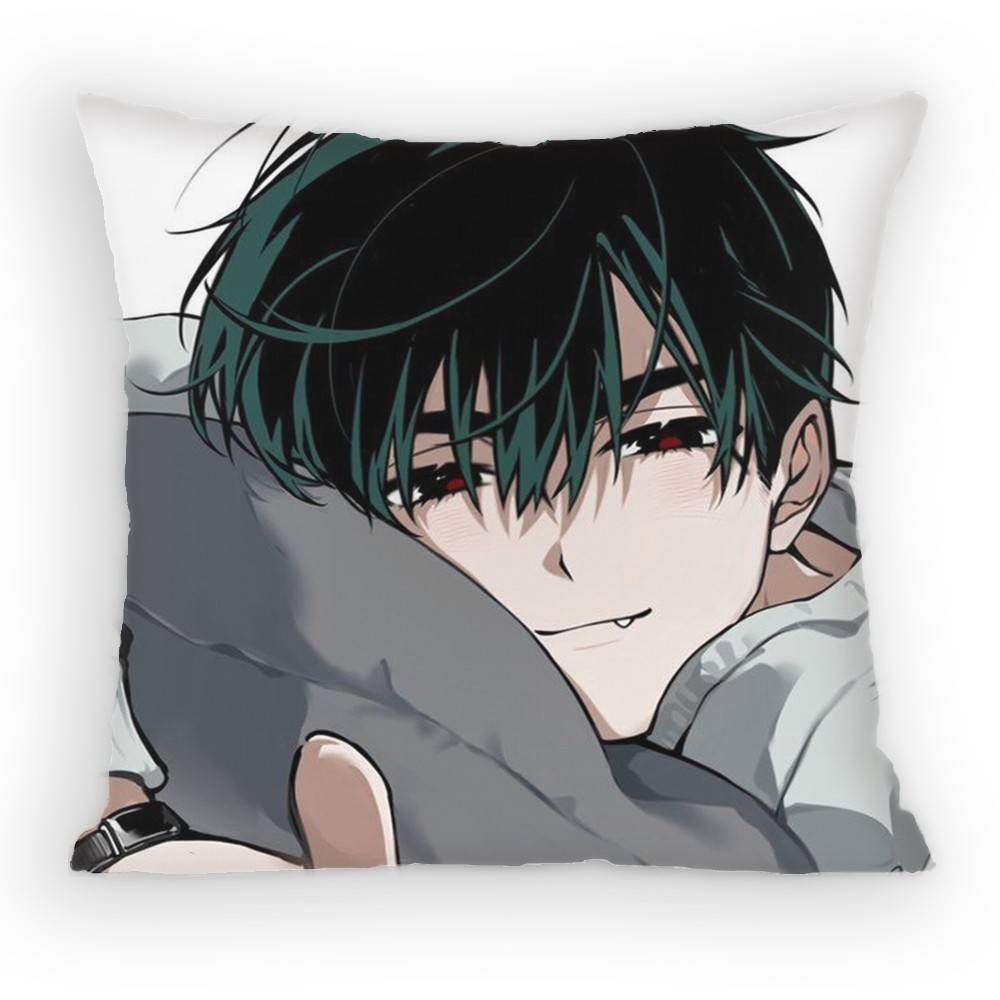 

Alien Stage Ivan Pillow Case Antidustmite Pillowcase Invisible zipper silky short plush Sofa cushion cover 30x30 cm