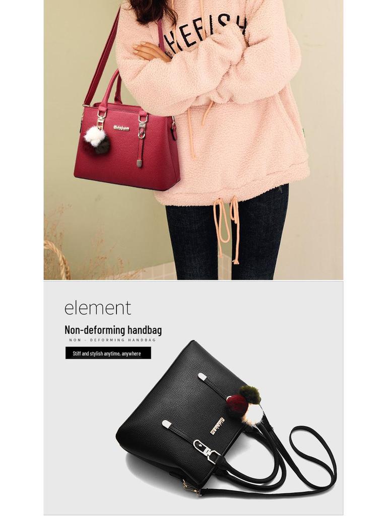 2021 New Large Capacity Fashion Crossbody Handbag for Middle-Aged Women