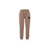Paris Saint-Germain Solid Color Drawstring Fleece-Lined Knit Joggers Women Bottoms Light-Brown FD6998-274