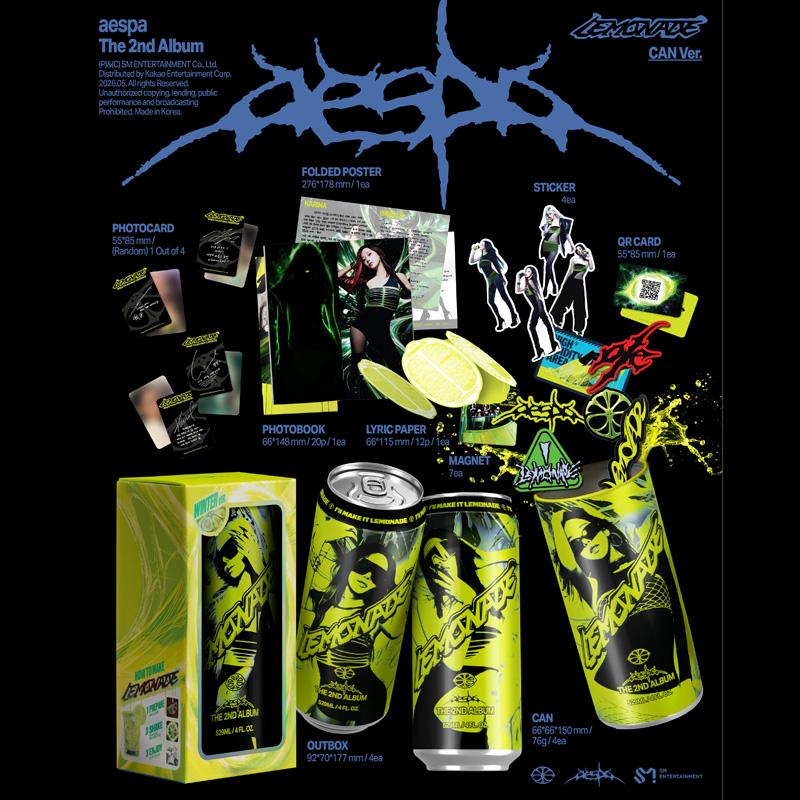 [PRÉ-VENDA] aespa – 2º Álbum Completo LEMONADE (Ver. CAN)