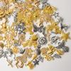 Mix Charm Metal Gold/Silver Color Animal Sun Angel Leaf DIY Pendant Charms For Jewelry Making Bulk Vintage Materials Accessories