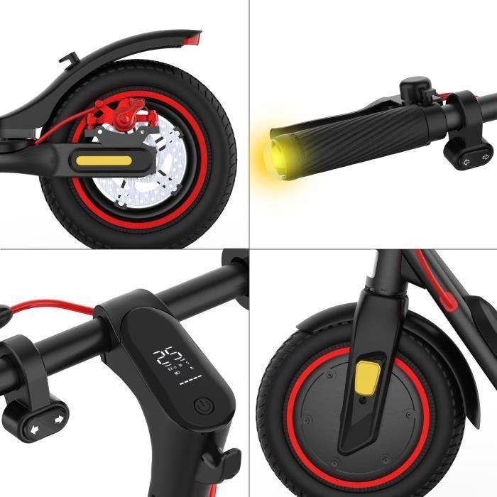 Trottinette Électrique - URBANGLIDE - 85 Lite - Roues 8.5" - 36V - 400W - Autonomie 20 Km - Frein À Disque - Clignotants - Feu Stop