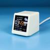 Small Portable Smart Wifi Weather Station Display Weather Temperature Humidity Time Alarm Clock Desktop Decoration