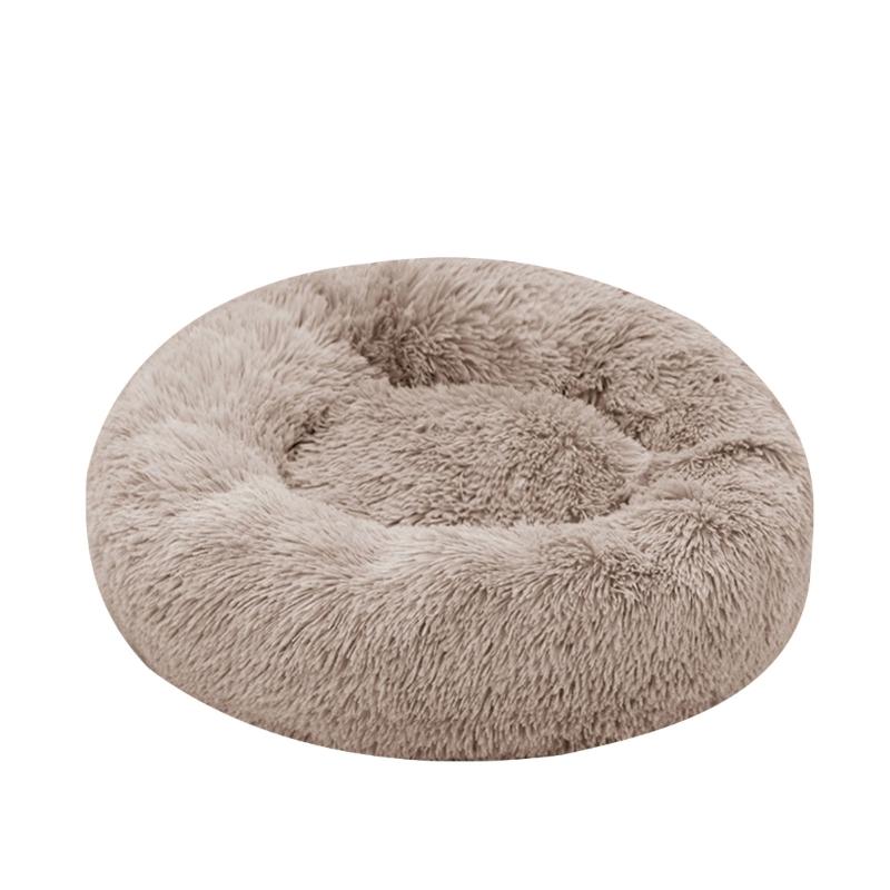 Cat Bed for Indoor Cat Winter Soft Round Sofa Bed Handmade for Small Kitten