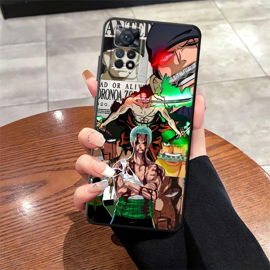 

One Piece Zoro Luffy Portgas D Ace Funda Phone Cover Case for Xiaomi Redmi Note 7 8 10S 9S 12 Pro 14 11s 12s 13 Pro Plus 10 11 9 Redmi Note 11S