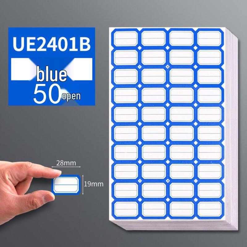 Roztomilé vodotěsné samolepicí poznámkové samolepky - Malé ručně psané štítky