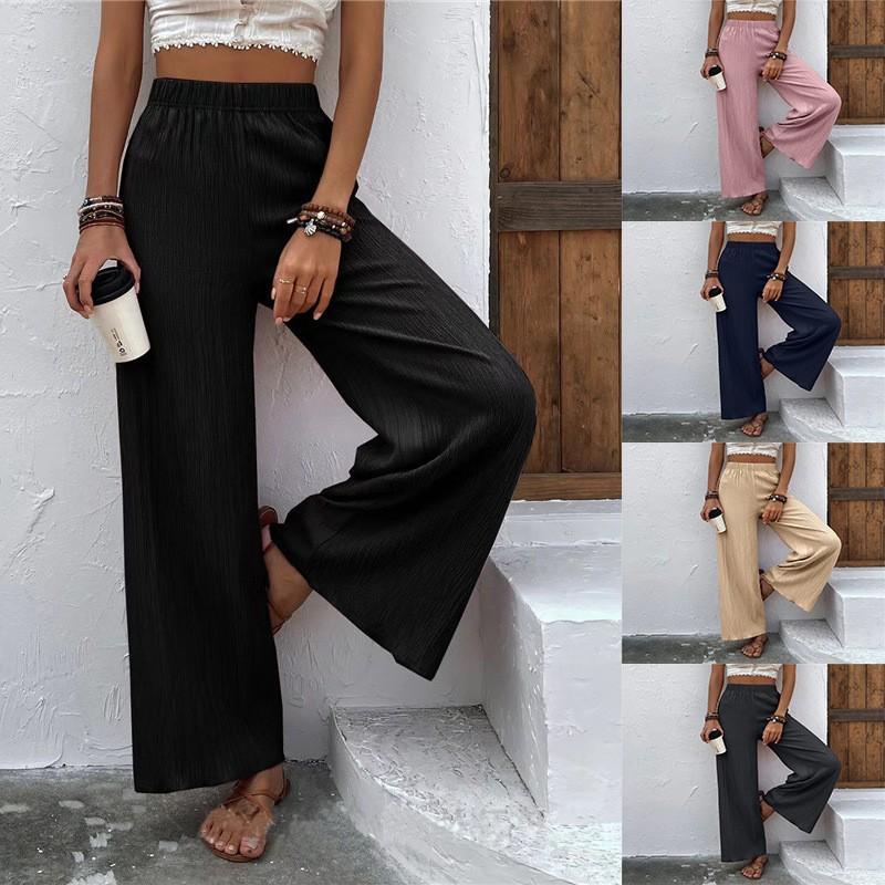 Women's Casual Pants Loose Wide Leg Pants Straight Leg Pants