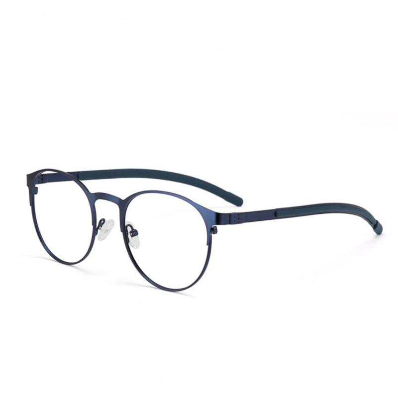 Retro Design Outdoor Sun Discoloration Reading Glasses Women Men Metal Sport Round Farsighted Eyeglasses 0 +25 +50 +75 To +600