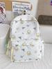 Chic Cartoon Backpack: Cute, Lightweight, High-Capacity Schoolbag & Sweet Casual Style for Students