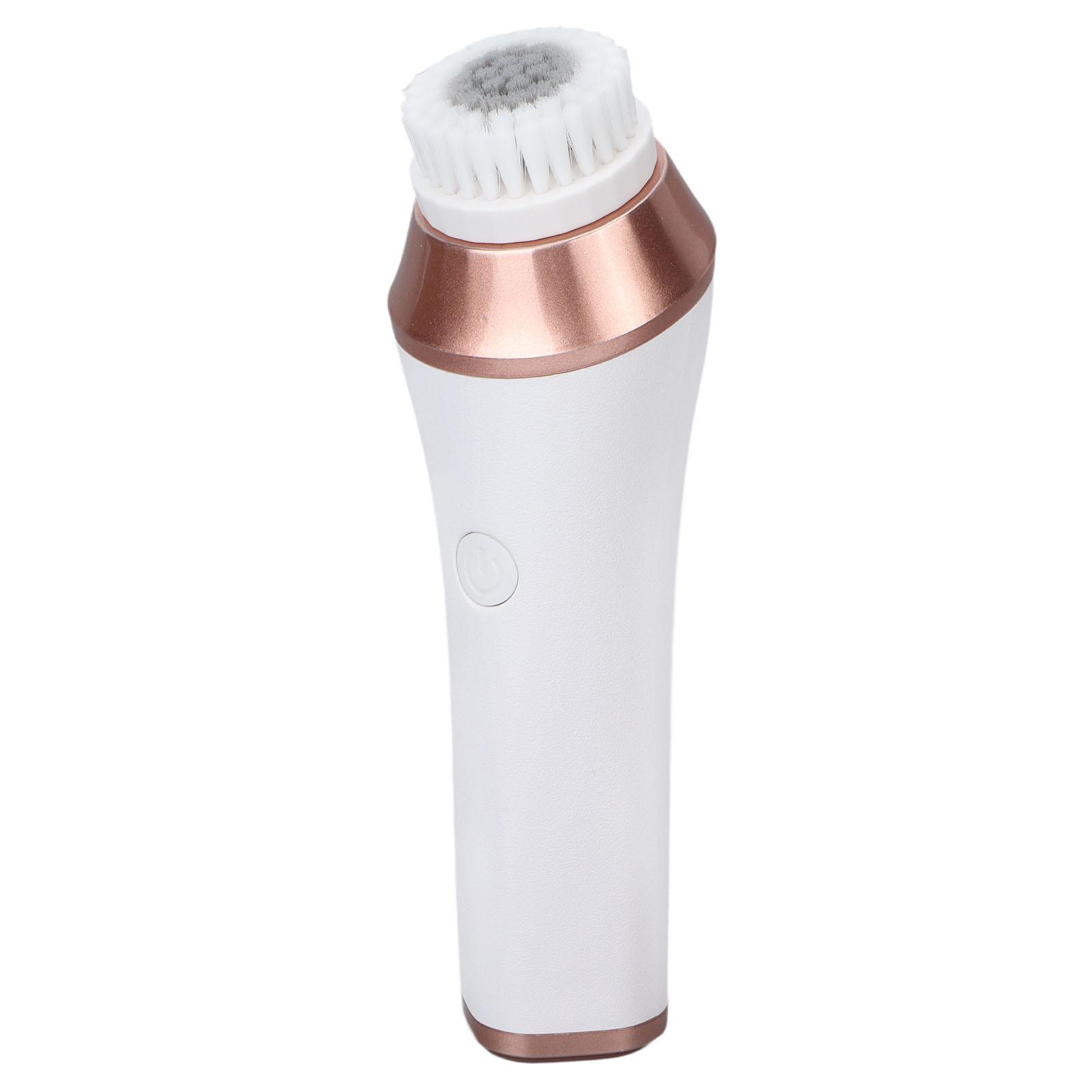 

Электрическая щетка для чистки лица, вибрационный массаж, 3 передачи, водонепроницаемая, отшелушивающая щетка для ухода за кожей