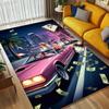 City Chase Living Room Non-Slip Area Rug Soft Carpet for Bedroom Game Playroom Sofa Office Home Decor Doormat Christmas Gift C9211643