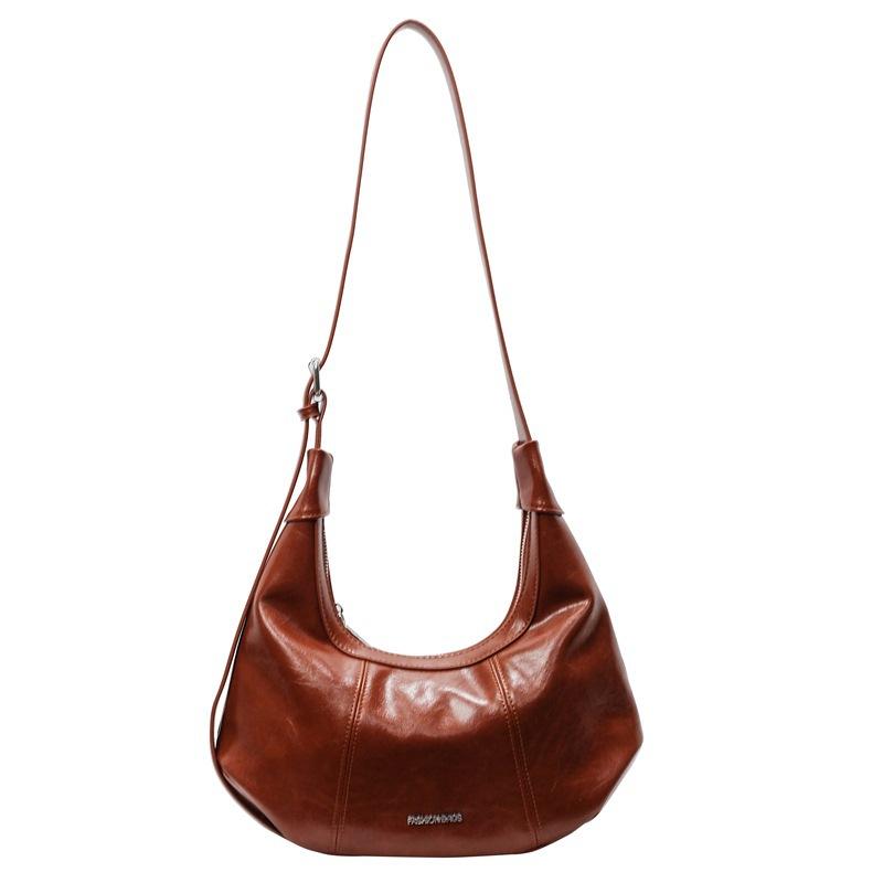 

Маленькая женская сумка через плечо из искусственной кожи, сумка через плечо коричневый