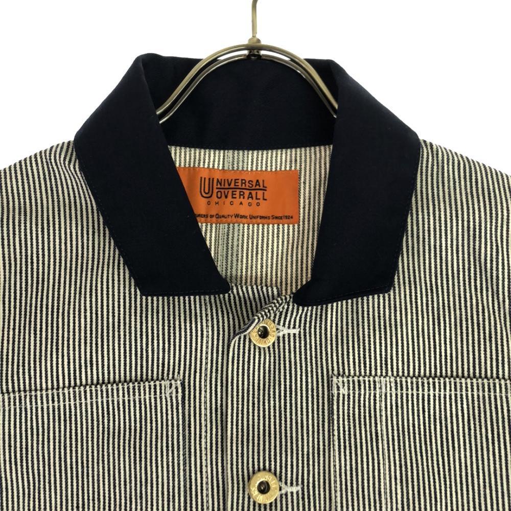 UNIVERSAL OVERALL Hickory stripe Coverall M Navy x white Women Used