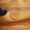 Used CELINE Flap Macadam Shoulder Bag PVC Coated Canvas Leather Brown Used Women