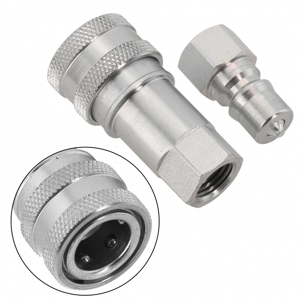 Hydraulic Coupler Hydraulic Quick Connect Quick Connect Fitting Deepened Thread