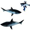 1/2 Pcs Fun Inflatable Shark Float Toy Kids Adults Inflatable Water Swimming Pool Simulation Whale Fish Animals Toys Pool Gift