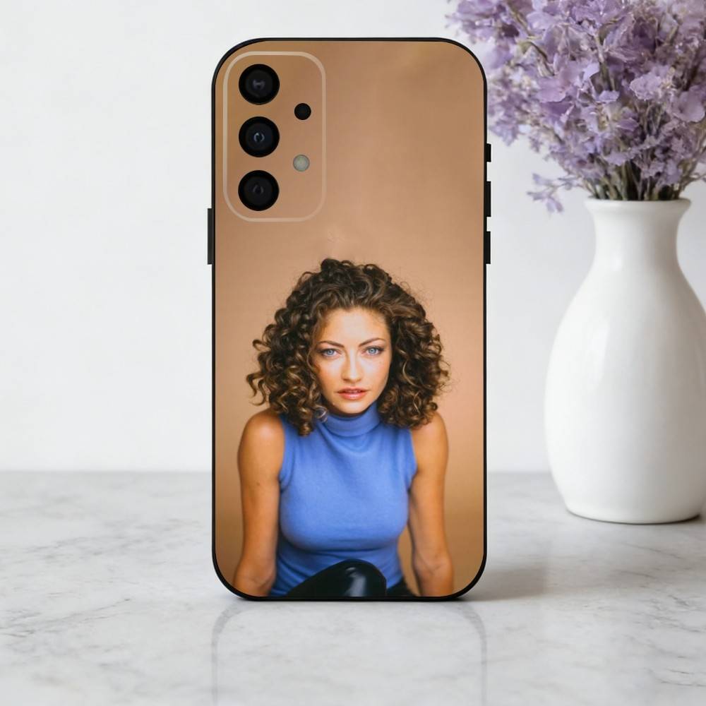 R-Rebecca G-Gayheart Actress Phone Case For Samsung Galaxy A73,A72,A71,A70,A53,A52,A51,Others Soft Black Cover