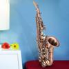 S97 Soprano Saxophone Set Elbow Tube Red Antique Abalone Shell Button Saxophone
