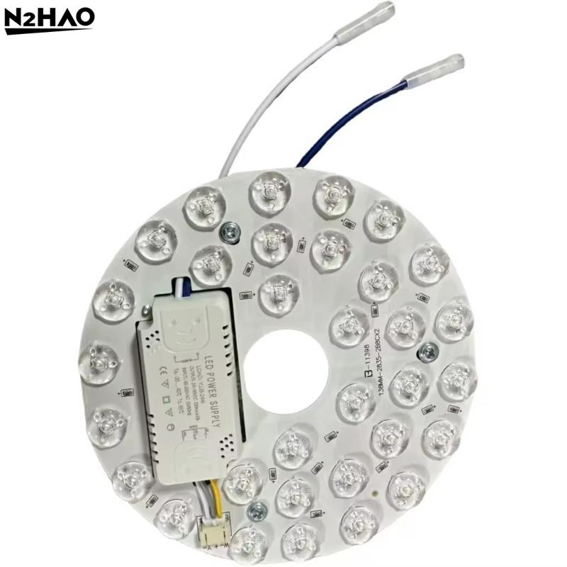 1 Set Light Board Energy-saving Circular Replaceable LED Light Source With Magnet Lights 15/24W Panel LED Bulb Chip Light Board
