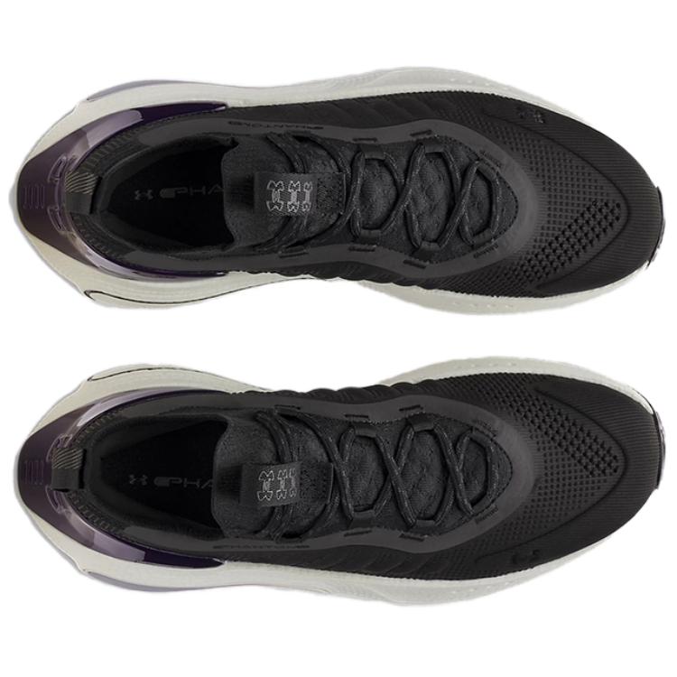 Under Armour Phantom 4 Comfortable Versatile Durable Low-Top Lifestyle Casual Shoes Men sneaker Black 6008869-001