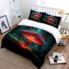 "Glowing Mushroom Forest Decor Set" Soft Skin-Friendly Bedding Set Includes 1 Duvet Cover And 2 Pillowcase Gift