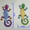 Garden Ornaments Outdoor Indoor Metal Gecko Wall Art Statues Decoration