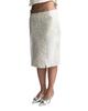 Lulu Jacquard String Skirt [Ivory]