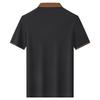 FIRS Men's Mercerized Silk Modal Blend Short Sleeve Polo Shirt