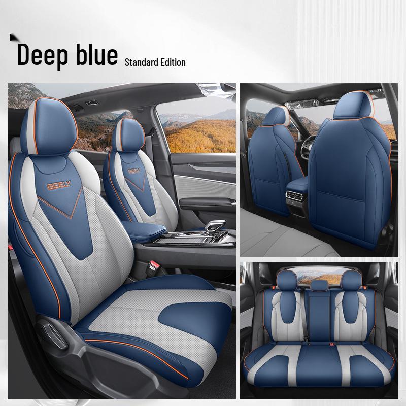 Husă Răcoroasă pentru Scaun Auto Boyue - Înfășurare Completă, Pernă din Piele pentru Toate Sezoanele pentru Îmbunătățirea Interiorului