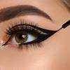 Eyeliner Queen ONYX Matte - Preto 4ml | Acabamento Mate Intenso, Ponta Fina para Aplicação Precisa e Suave, Líquido de Secagem Rápida | Longa Duração, Wat