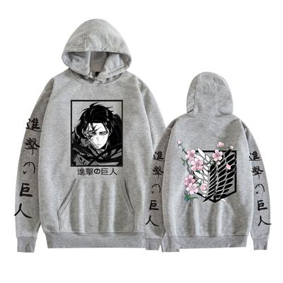 Attack On Titan Japanese Anime Cartoon Hoodie Japanese Graphic Anime Hoodie Hoodies Tops Clothing