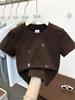 Kids Summer Cotton Cartoon T Shirt Loose Round Neck Short Sleeve Casual Top For Boys And Girls