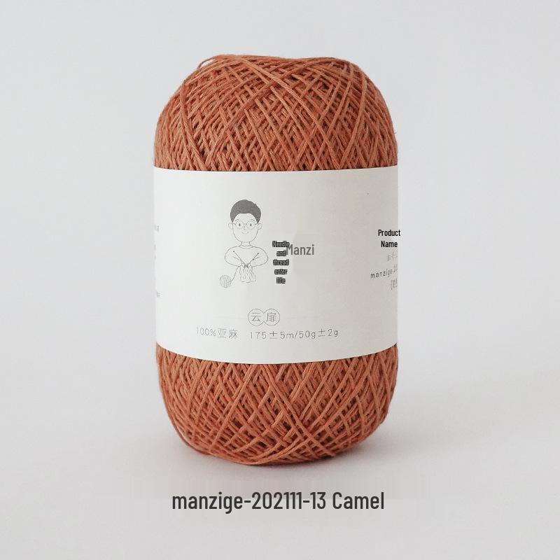 Yunfei 100% Linen No. 5 Fine Thread for Hand-Woven Crochet and Needlework