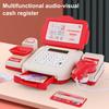 Cash Register Toys with Scanner Calculator Educational Cash Register Toy Set Portable Role Play Shopping Toys for Children Interactive Learning