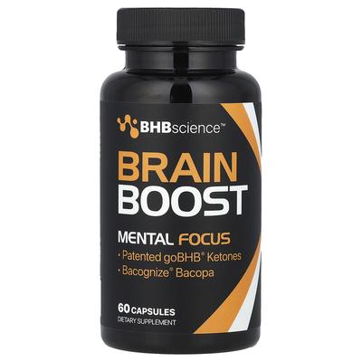 Gehirn-Boost, Mentale Konzentration, 60 Kapseln