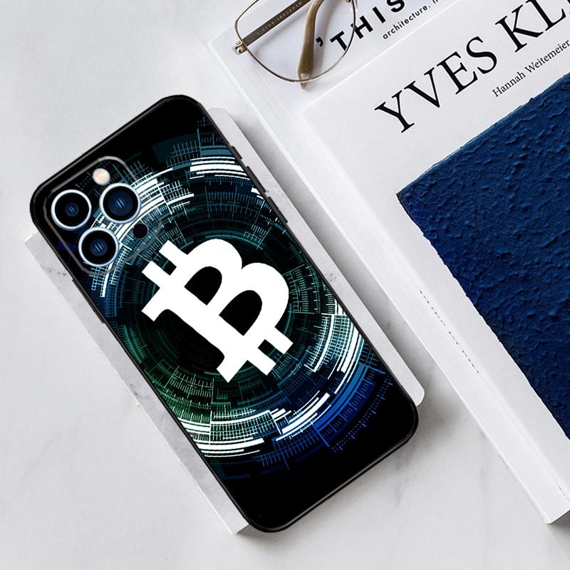 Bitcoins Coin Case For iPhone 17 Air 15 14 11 16 Pro Max 13 12 Mini 15 16 Plus 16e Funda Silicone Cover