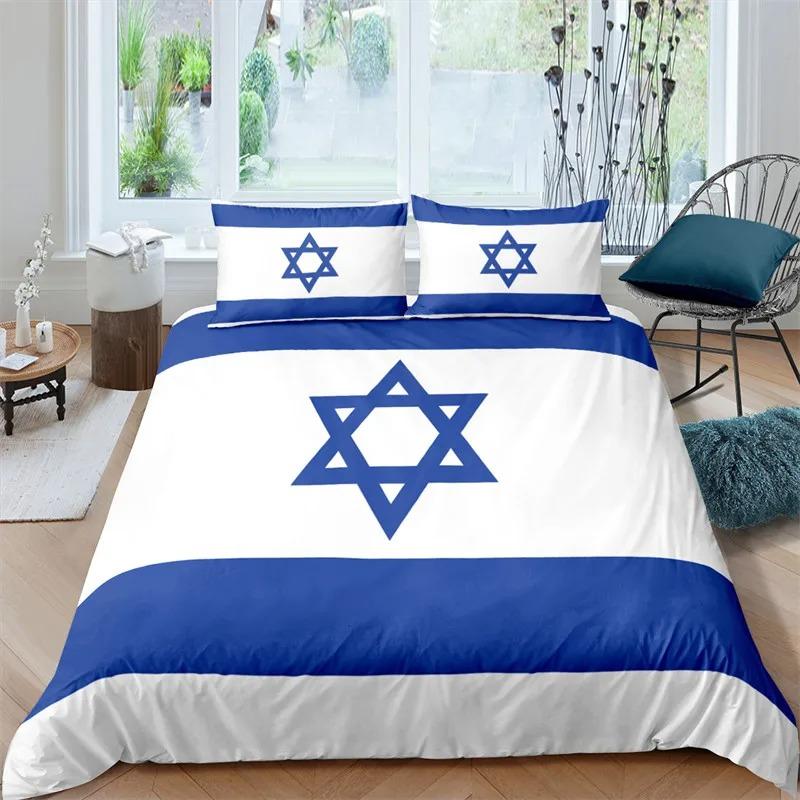 Juego de Funda Nórdica con Bandera Nacional Tamaño King Juego de Cama Creativo con Bandera Americana Para Adolescentes Adultos Microfibra Individual Doble Cubre Edredón
