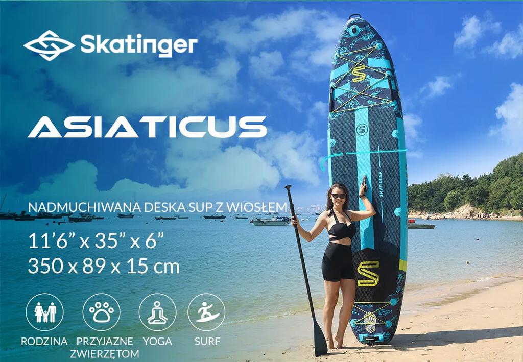 Deska Sup Skatinger Asiaticus 350X89X15 Cm (11'6'') Yoga