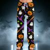 Women's Halloween Print Drawstring Wide Leg Pants for Casual Home Wear